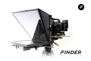 Autocue Teleprompter mit Autoscript mieten Kameraverleih Kopie